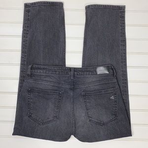 Hidden Jeans Washed Black Mom Jeans Size 29